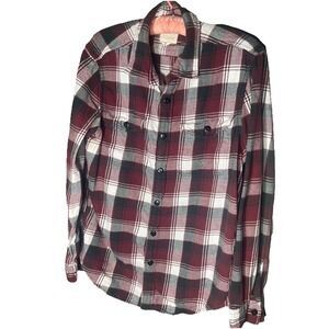 American Eagle Outfitters Men's Flannel Plaid Shirt 22 In Pit To Pit Size S
